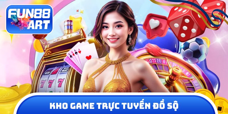 Kho game trực tuyến đồ sộ, phong phú