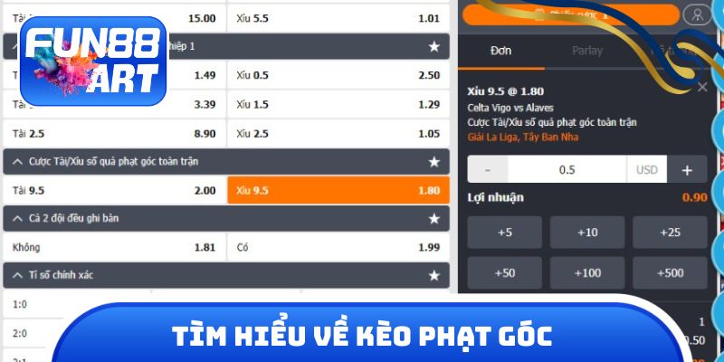 Tìm hiểu về kèo phạt góc