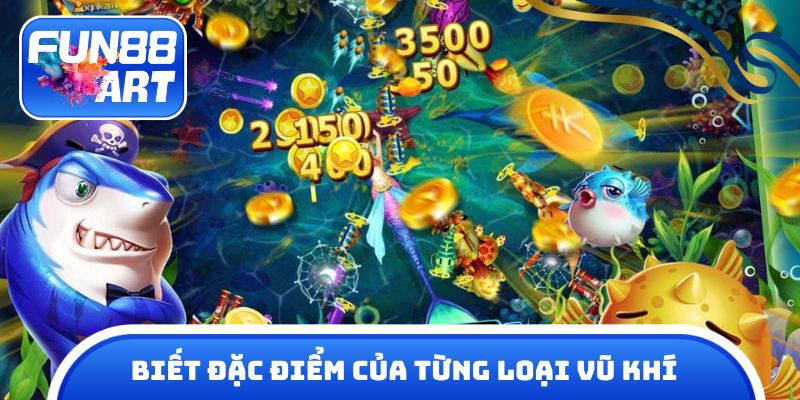 Top 5 Vũ Khí Game Bắn Cá - Đặc Điểm Và Cách Sử Dụng Cụ Thể Biết đặc điểm để lựa dùng súng phù hợp
